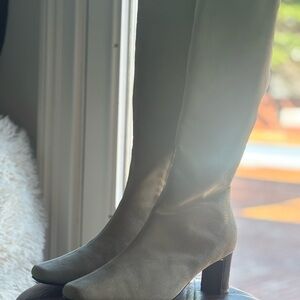 Chic Tan Heeled Boots for Women